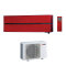 Mitsubishi Electric Kirigamine Style 2.5 kW rubin crveni Mitsubishi Electric Kirigamine Style 2.5 kW rubin crveni
